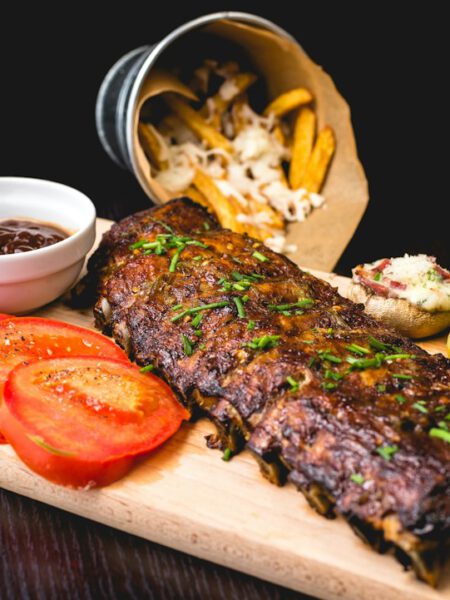 Langzaam gegaarde short ribs