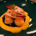 Gebakken coquilles met beurre blanc